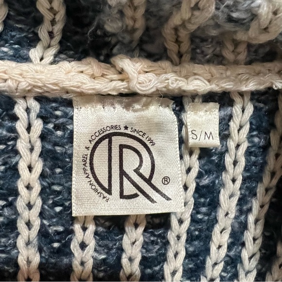 Blue Ombré “R” Cardigan - Picture 5 of 6